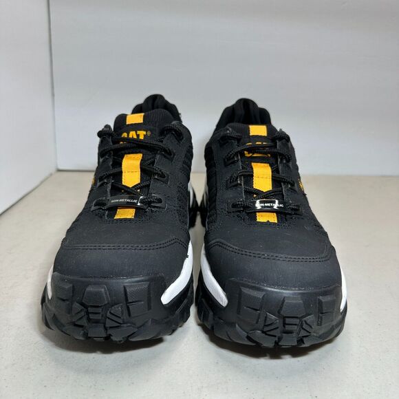 New Caterpillar Composite Toe Invader Sneakers Black Women's 9B NWOB CT T1455 - Picture 2 of 12